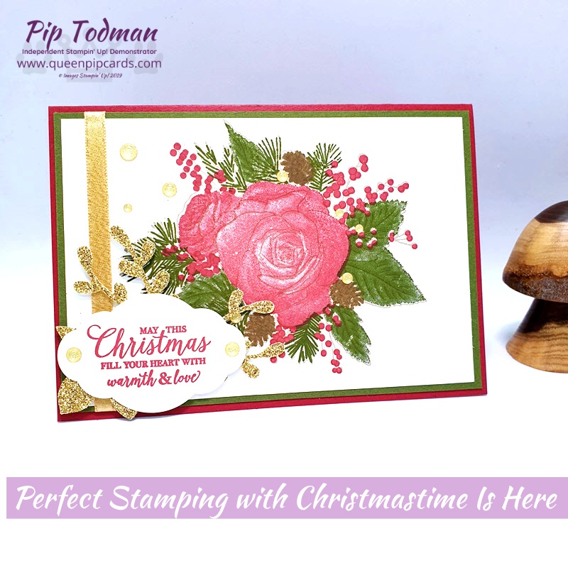 Perfect Stamping With Christmastime Is Here Pip Todman www.queenpipcards.com Stampin' Up! Independent Demonstrator UK 