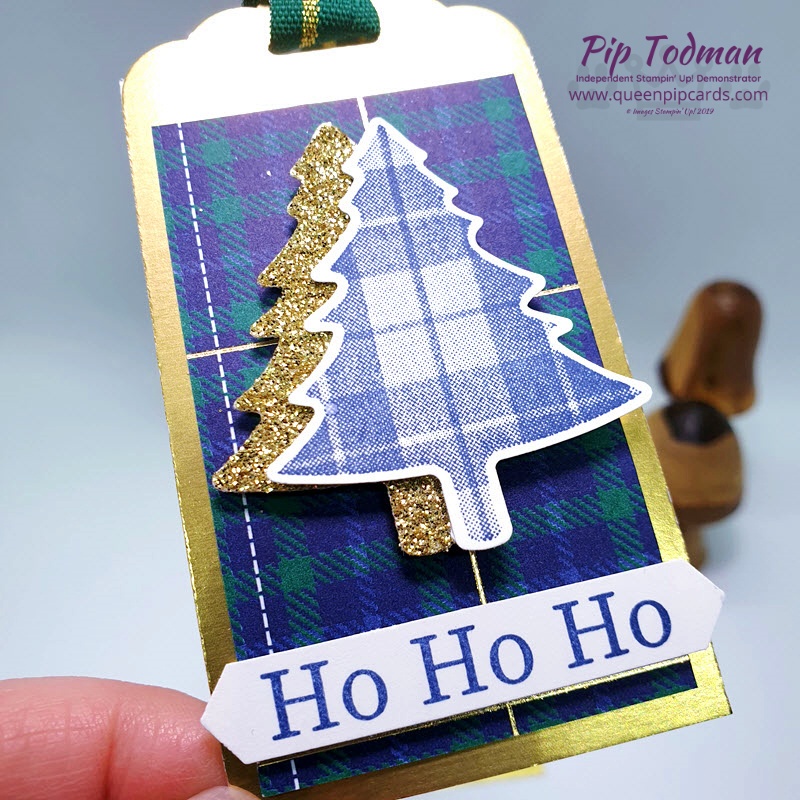 Christmas Cards and Tags featuring the gorgeous Perfectly Plaid suite! Pip Todman www.queenpipcards.com Stampin' Up! Independent Demonstrator UK 